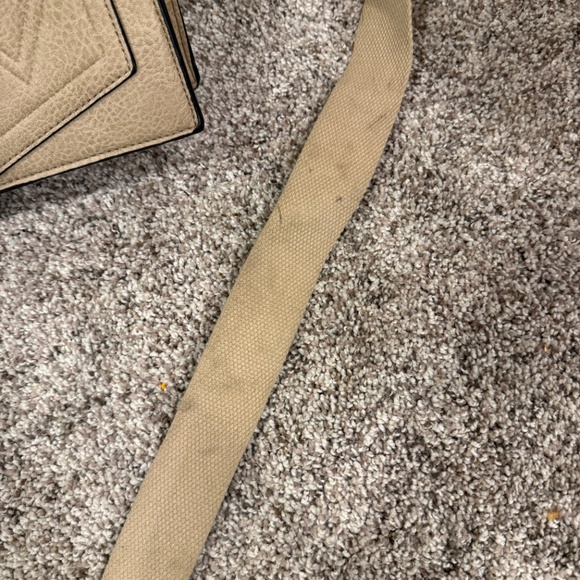 Wrangler North South Mini Tote/Crossbody Bag - Beige & Black - Picture 3 of 4